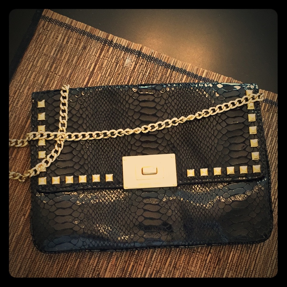 Never used, Michael Kors faux crocodile purse!
